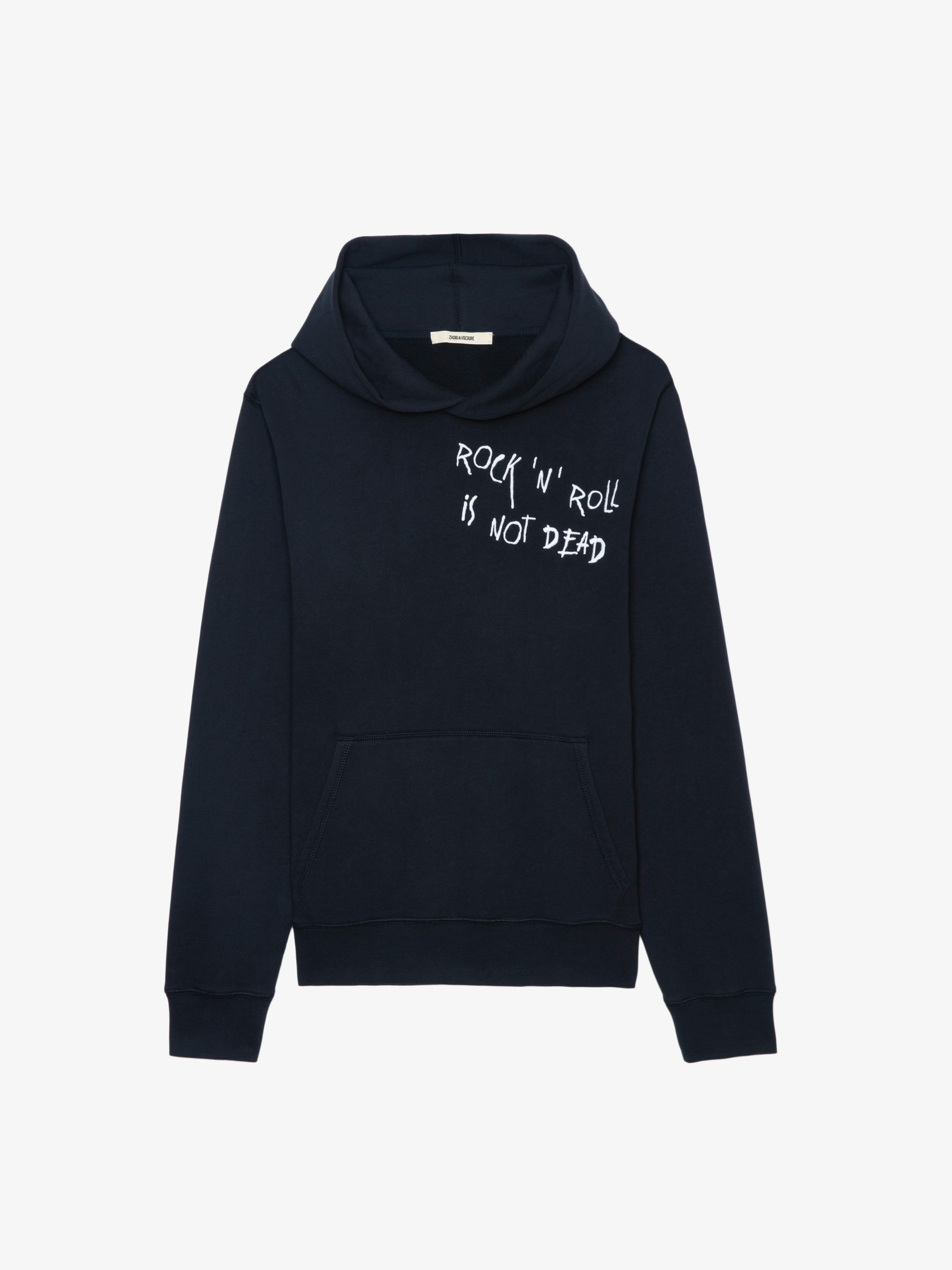 Sweatshirt Sanchi - Sweatshirt Hoodie mit Stickerei auf der Vorderseite.